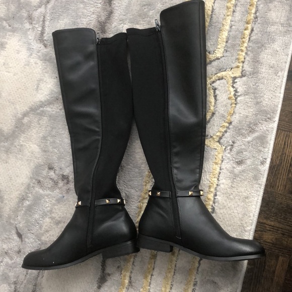 Steven Madden Rizzo vegan leather tall boots - Picture 5 of 6